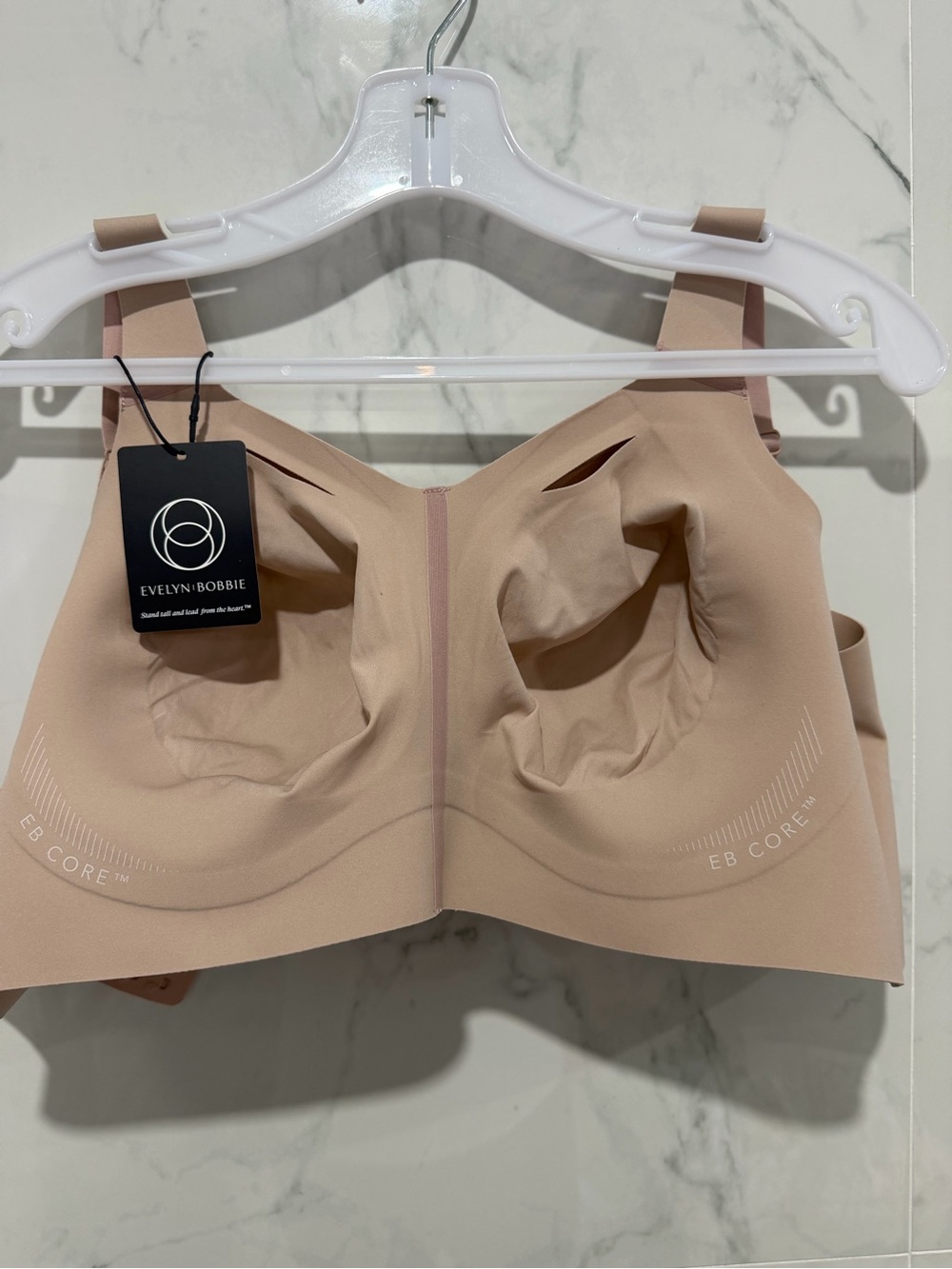 Evelyn & Bobbie XL the beyond bra  Nude Comfort Support Bra - Picture 3 of 9